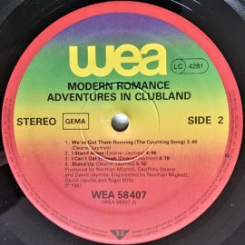 Modern Romance - Adventures In Clubland