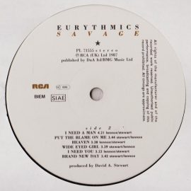 Eurythmics - Savage