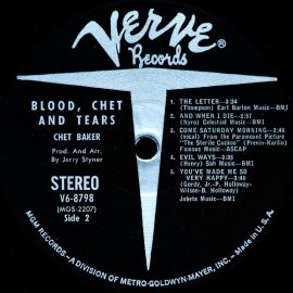 Chet Baker - Blood, Chet And Tears