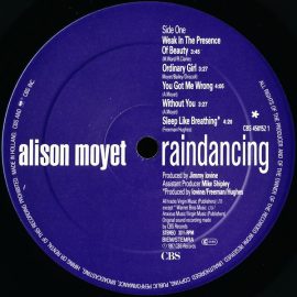 Alison Moyet - Raindancing