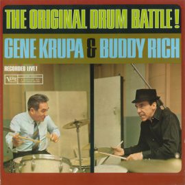 Gene Krupa & Buddy Rich - The Original Drum Battle!