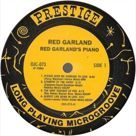 Red Garland With Paul Chambers (3) And Art Taylor - Red Garland's Piano