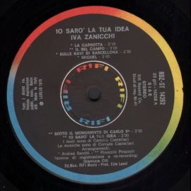 Iva Zanicchi - Io Sarò La Tua Idea