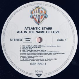 Atlantic Starr - All In The Name Of Love