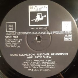 Duke Ellington, Fletcher Henderson, Artie Shaw - Duke Ellington, Fletcher Henderson, Artie Shaw And Their Orchestras