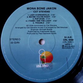 Cat Stevens - Mona Bone Jakon