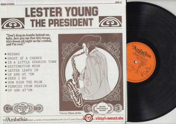 Lester Young - The President Volume Three Of Six