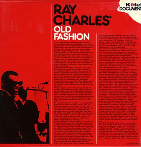 Ray Charles - Old Fashion