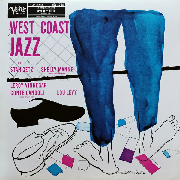 Stan Getz, Shelly Manne, Leroy Vinnegar, Conte Candoli, Lou Levy - West Coast Jazz