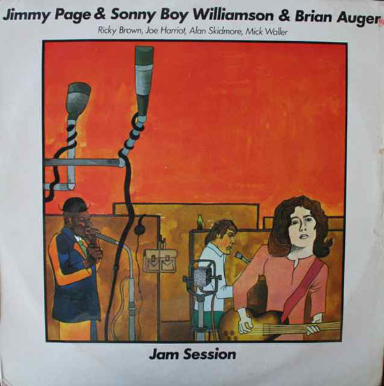 Jimmy Page & Sonny Boy Williamson (2) & Brian Auger - Jam Session