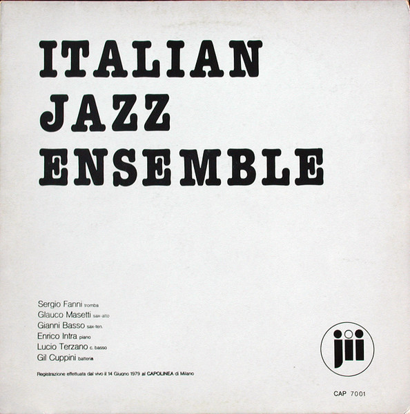 Italian Jazz Ensemble - Italian Jazz Ensemble