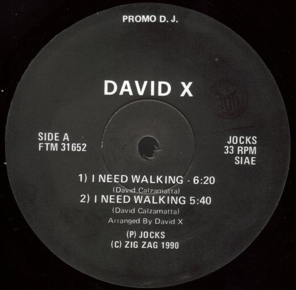 David X - I Need Walking