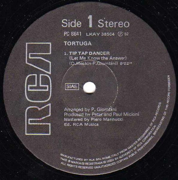 Tortuga - Tip Tap Dancer (Let Me Know The Answer)