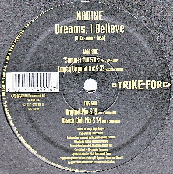 Nadine (11) - Dreams, I Believe