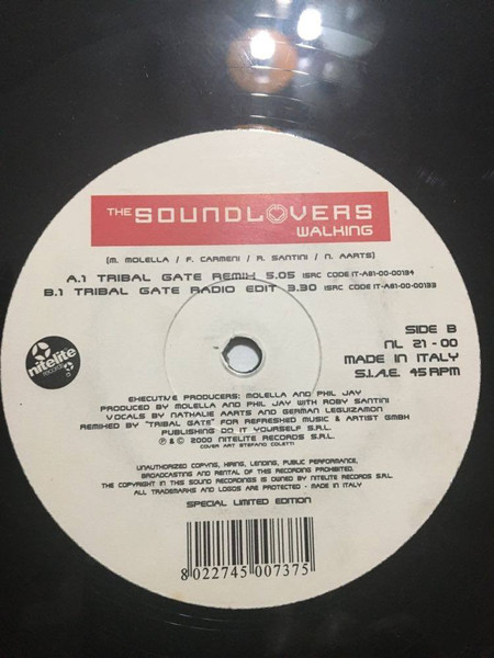 The Soundlovers - Walking (The Remix)
