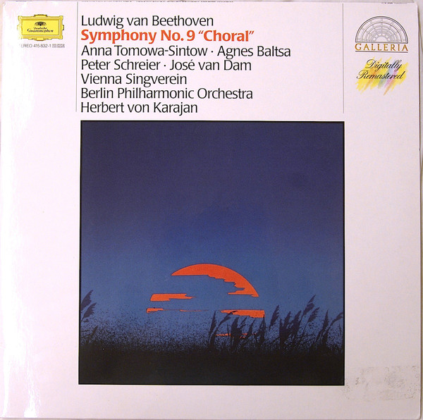 Ludwig van Beethoven, Herbert von Karajan, Berlin Philharmonic Orchestra* - Symphony No. 9 "Choral"