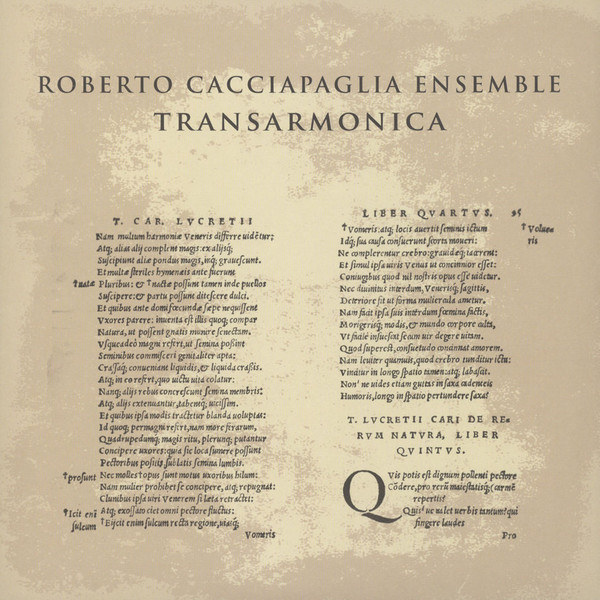 Roberto Cacciapaglia Ensemble - Transarmonica