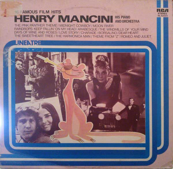 Henry Mancini, His Piano And Orchestra* - 16 Famous Film Hits